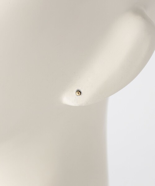 BEAUTY&YOUTH UNITED ARROWS(ビューティーアンドユースユナイテッドアローズ)の「K18 メタルボール ピアス/2mm/1P(ピアス(片耳用)・レディース・ゴールド・FREE)」の5枚目の写真
