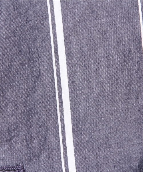 EDIFICE（エディフィス）の「◇ワイドストライプ シャツカバーオール（その他アウター・メンズ・ホワイト/ネイビー・48/46/44/50）」の14枚目の写真