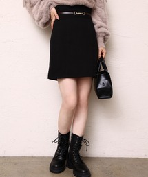 one after another NICE CLAUP（ワンアフターアナザーナイスクラップ）の「ベルトSETスタイルUPスカート（スカート）」