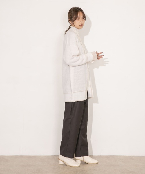 KBF（ケイビーエフ）の「シースルーハイネックトップス（Tシャツ/カットソー・レディース・オフホワイト/オレンジ/ボルドー・ONE）」の20枚目の写真