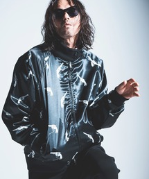 NOISESCAPE（ノイズスケープ）の「mj8854-Reversible design good nostalgic jacket ハリントンジャケット（ブルゾン）」