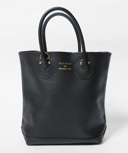 ヤングアンドオルセンEMBOSSEDLETHER HAVERSACK M 黒 ヤングアンドオルセン エンボスド レザー ハンガー ポケット