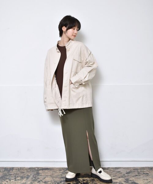 RETRO GIRL（レトロガール）の「2wayミリタリーJK（その他アウター・レディース・グリーン/ナチュラル/ブラック・FREE）」の9枚目の写真
