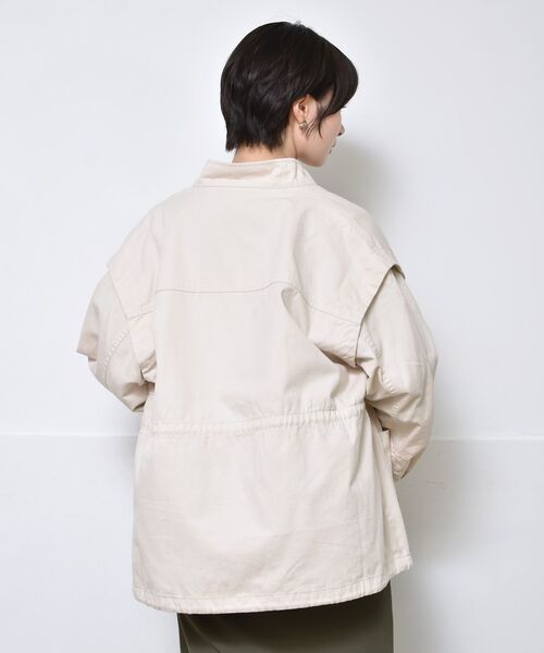 RETRO GIRL（レトロガール）の「2wayミリタリーJK（その他アウター・レディース・グリーン/ナチュラル/ブラック・FREE）」の10枚目の写真