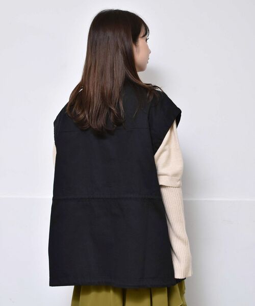 RETRO GIRL（レトロガール）の「2wayミリタリーJK（その他アウター・レディース・グリーン/ナチュラル/ブラック・FREE）」の6枚目の写真