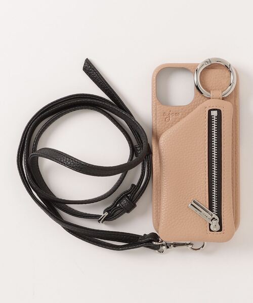 ajew（エジュー）の「ajew/エジュー/【ひも付き】 iPhone14（スマホケース/カバー・レディース・ホワイト/ブラック/ベージュ/ピンクベージュ/イエロー/ブルー/ブラウン系その他/ブラウン/グレー/オリーブ/その他3/ナチュラル/ブルー系その他3/レッド/モスグリーン/ピンク系その他5/ミント・FREE/F）」の7枚目の写真