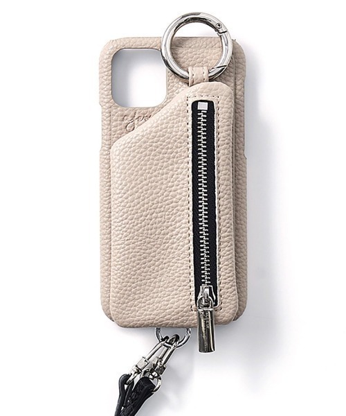 ajew（エジュー）の「ajew/エジュー/【ひも付き】 iPhone14（スマホケース/カバー・レディース・ホワイト/ブラック/ベージュ/ピンクベージュ/イエロー/ブルー/ブラウン系その他/ブラウン/グレー/オリーブ/その他3/ナチュラル/ブルー系その他3/レッド/モスグリーン/ピンク系その他5/ミント・FREE/F）」の6枚目の写真