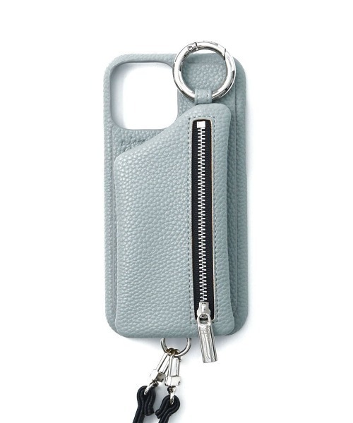 ajew（エジュー）の「ajew/エジュー/【ひも付き】 iPhone14（スマホケース/カバー・レディース・ホワイト/ブラック/ベージュ/ピンクベージュ/イエロー/ブルー/ブラウン系その他/ブラウン/グレー/オリーブ/その他3/ナチュラル/ブルー系その他3/レッド/モスグリーン/ピンク系その他5/ミント・FREE/F）」の11枚目の写真