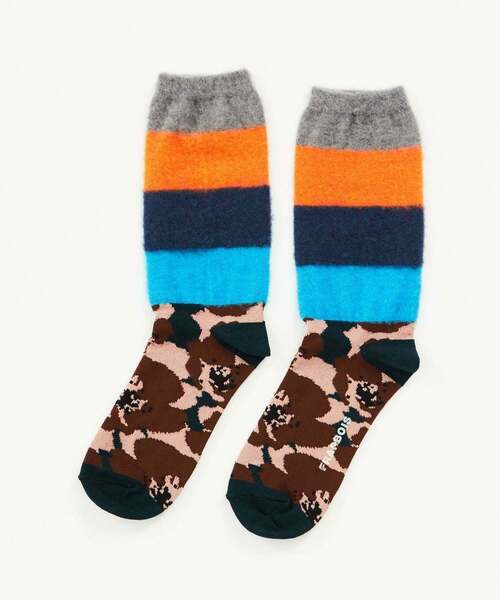 FRAPBOIS（フラボア）の「グラデシャギーソックス（ソックス/靴下・レディース・ブルー系その他/ベージュ系その他・FREE）」の2枚目の写真