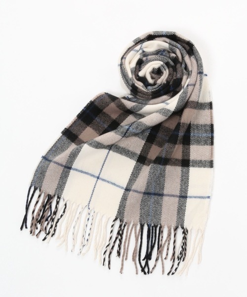 LAKOLE（ラコレ）の「アソートチェック柄マフラー / 343390（マフラー