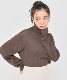 ソフトタッチタートルニット