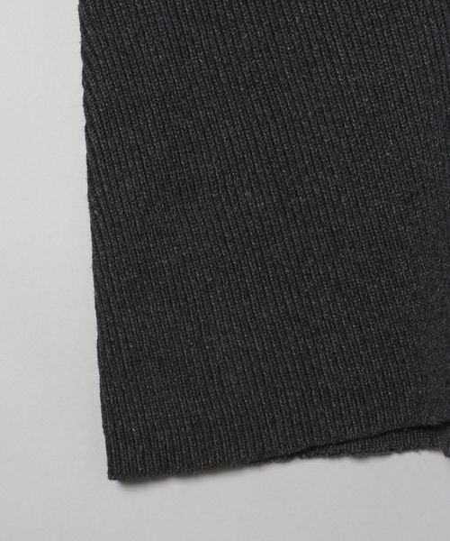 JEANASIS（ジーナシス）の「7G WアゼキリカエVプルオーバー/176295（ニット/セーター・レディース・チャコールグレー/ライトグレー/オレンジ・FREE）」の17枚目の写真