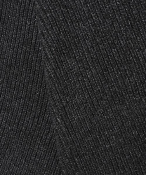 JEANASIS（ジーナシス）の「7G WアゼキリカエVプルオーバー/176295（ニット/セーター・レディース・チャコールグレー/ライトグレー/オレンジ・FREE）」の20枚目の写真