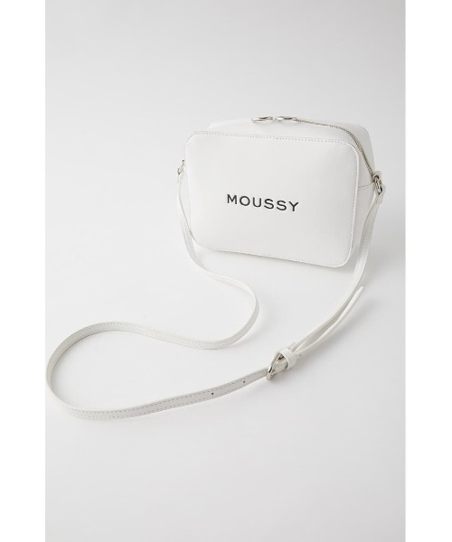 MOUSSY（マウジー）の「SOUVENIR SHOULDER バッグ（ショルダーバッグ・レディース・ホワイト/ブラック・FREE）」の8枚目の写真