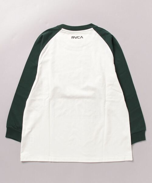 RVCA(ルーカ)の「【ムラサキスポーツ限定】RVCA/ルーカ ロンT BD043-P01(Tシャツ/カットソー・レディース・ベージュ/ブラック/グリーン・S/M/L)」の5枚目の写真
