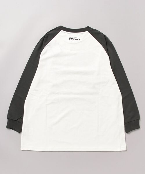 RVCA(ルーカ)の「【ムラサキスポーツ限定】RVCA/ルーカ ロンT BD043-P01(Tシャツ/カットソー・レディース・ベージュ/ブラック/グリーン・S/M/L)」の6枚目の写真