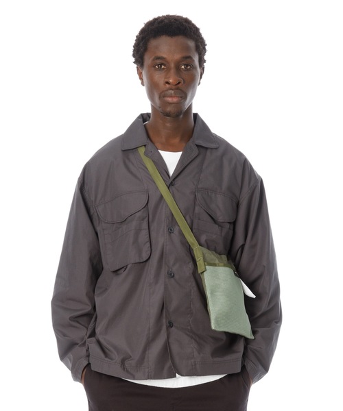 DAILY STANDARD by SANDINISTA（デイリースタンダードバイサンディニスタ）の「CORDURA Daily Sacoche / コーデュラサコッシュ（ショルダーバッグ・メンズ・ネイビー/ブラック/ベージュ/オリーブ・FREE）」の15枚目の写真
