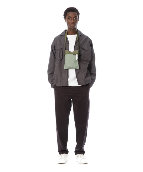 DAILY STANDARD by SANDINISTA（デイリースタンダードバイサンディニスタ）の「CORDURA Daily Sacoche / コーデュラサコッシュ（ショルダーバッグ・メンズ・ネイビー/ブラック/ベージュ/オリーブ・FREE）」の21枚目の写真