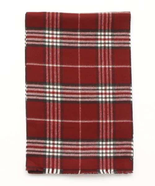 Perfect Suit FActory（パーフェクトスーツファクトリー）の「カシミンク　リバーシブルマフラー　V.FRAAS　ブラック/グレー/ネイビー（マフラー・メンズ・ネイビー/ブラック/チャコールグレー・FREE）」の14枚目の写真