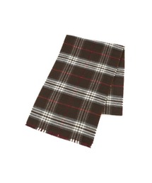 カシミンク　リバーシブルマフラー　V.FRAAS　ブラック/グレー/ネイビー