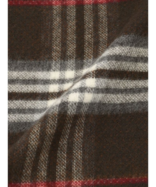 Perfect Suit FActory（パーフェクトスーツファクトリー）の「カシミンク　リバーシブルマフラー　V.FRAAS　ブラック/グレー/ネイビー（マフラー・メンズ・ネイビー/ブラック/チャコールグレー・FREE）」の10枚目の写真