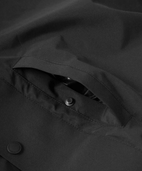 +phenix（プラスフェニックス）の「【＋Phenix/フェニックス】MOUTAIN DOWN JACKET/ マウンテンダウン フードジャケット/GORE-TEX INFINIUM/POO-21036（ダウンジャケット/コート・メンズ・グレー/ブラック・M/L/XL）」の13枚目の写真