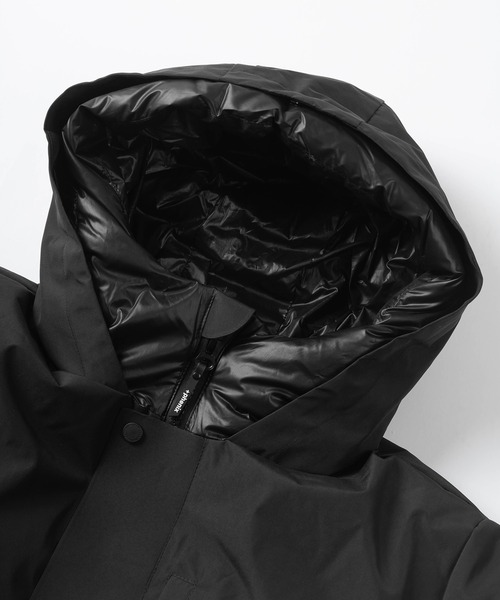 +phenix（プラスフェニックス）の「【＋Phenix/フェニックス】MOUTAIN DOWN JACKET/ マウンテンダウン フードジャケット/GORE-TEX INFINIUM/POO-21036（ダウンジャケット/コート・メンズ・グレー/ブラック・M/L/XL）」の14枚目の写真