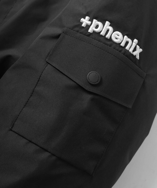 +phenix（プラスフェニックス）の「【＋Phenix/フェニックス】MOUTAIN DOWN JACKET/ マウンテンダウン フードジャケット/GORE-TEX INFINIUM/POO-21036（ダウンジャケット/コート・メンズ・グレー/ブラック・M/L/XL）」の19枚目の写真