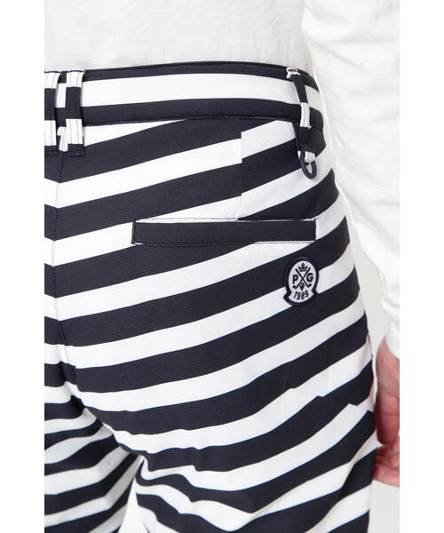 PEARLY GATES】ナイロンタスランストレッチグログラン中綿パンツ