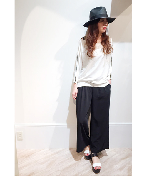 LIVI it(リヴィ イット)の「【LIVI it】ワイドパンツ(その他パンツ・レディース・ホワイト/ベージュ/ブラック/オレンジ・FREE)」の17枚目の写真