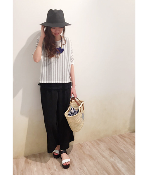 LIVI it(リヴィ イット)の「【LIVI it】ワイドパンツ(その他パンツ・レディース・ホワイト/ベージュ/ブラック/オレンジ・FREE)」の15枚目の写真