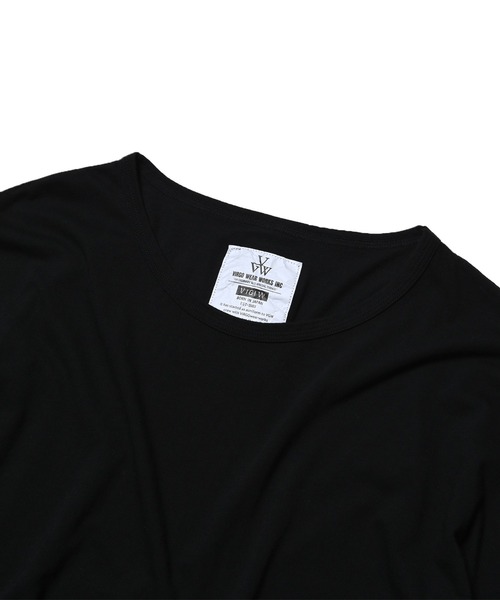 VIRGOwearworks（ヴァルゴウェアワークス）の「OPTIMUM 「F」（Tシャツ/カットソー・メンズ・ホワイト/ヘザーグレー/ブラック・3/4/2）」の10枚目の写真