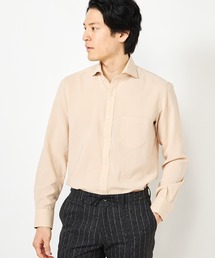 CROWDED CLOSET（クラウデッドクローゼット）の「【Reflax(リフラクス)】イージーケア ドライタッチホリゾンタルカラーシャツ（ビジネスシャツ）」