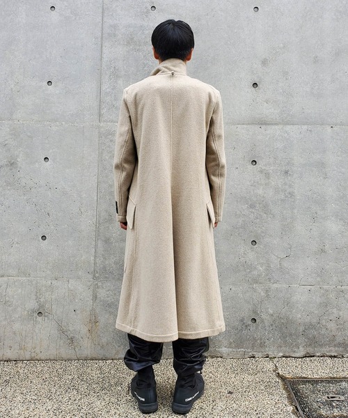 sulvam ロングコート サルバム sulvam Gabazine Lace Long Coat （Black-Purple