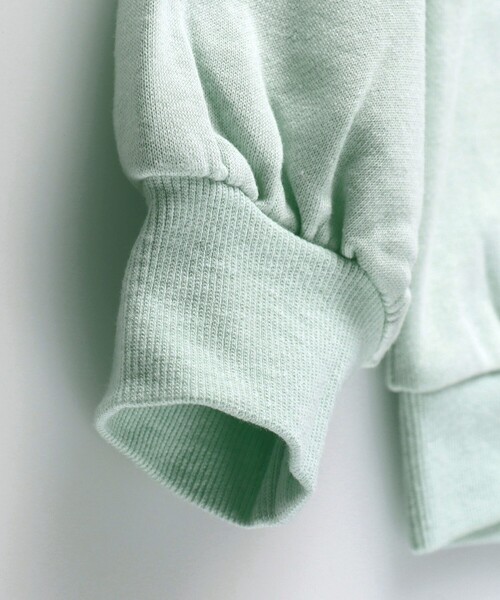 BRANSHES（ブランシェス）の「襟×レーストレーナー（スウェット・キッズ・アイボリー/ライトグリーン/ラベンダー・110/150/140/90/100/120/130）」の7枚目の写真