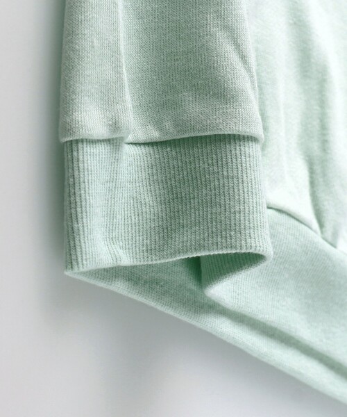 BRANSHES（ブランシェス）の「襟×レーストレーナー（スウェット・キッズ・アイボリー/ライトグリーン/ラベンダー・110/150/140/90/100/120/130）」の6枚目の写真