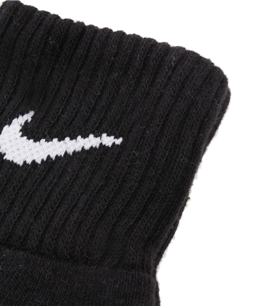 And A（アンドエー）の「Nike Cotton Cushion Quarter Socks（ソックス/靴下・メンズ・ホワイト/ブラック/その他・FREE）」の5枚目の写真