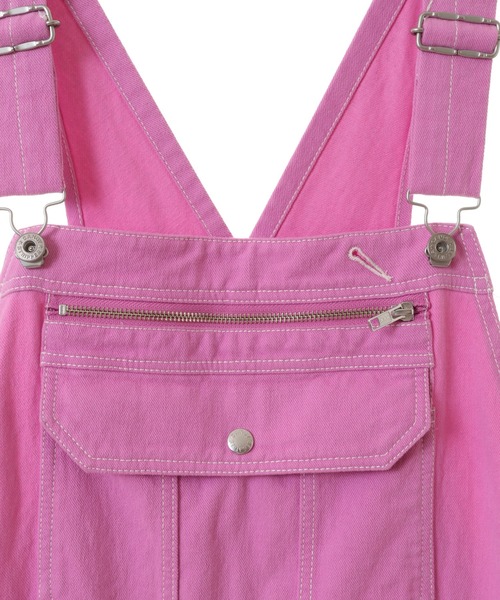 Candy Stripper（キャンディストリッパー）の「CND LIVELY サロペット（サロペット/オーバーオール・レディース・アイボリー/ピンク/ブラック・2）」の16枚目の写真