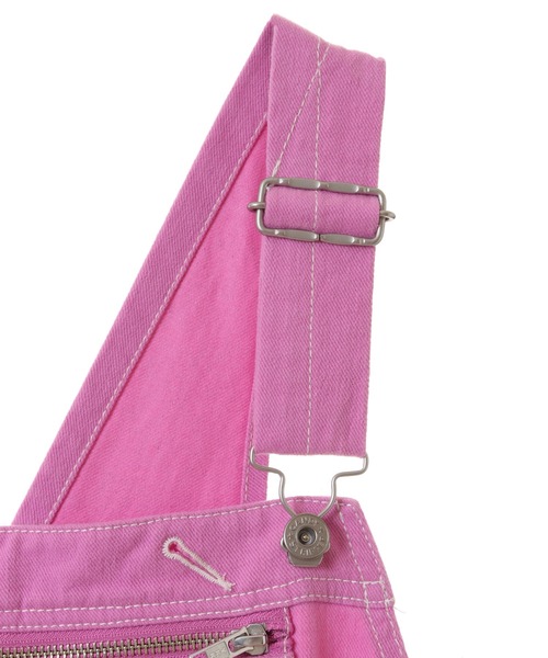 Candy Stripper（キャンディストリッパー）の「CND LIVELY サロペット（サロペット/オーバーオール・レディース・アイボリー/ピンク/ブラック・2）」の18枚目の写真