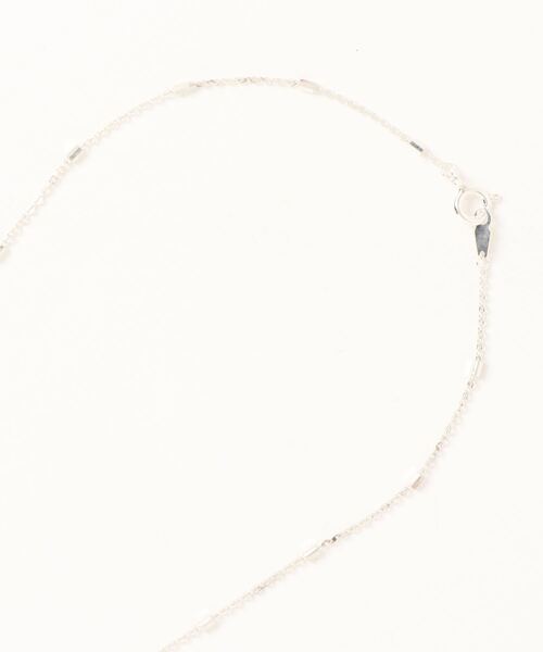 mou(モウ)の「S925 Square pendanttop nacklace(ネックレス・レディース・シルバー/ゴールド・FREE)」の4枚目の写真