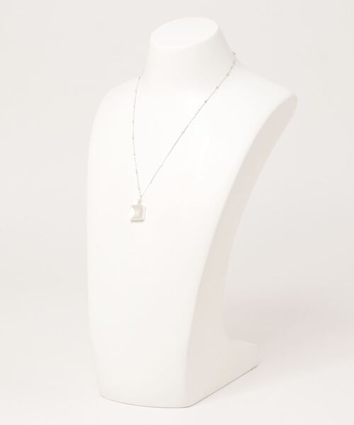 mou(モウ)の「S925 Square pendanttop nacklace(ネックレス・レディース・シルバー/ゴールド・FREE)」の5枚目の写真