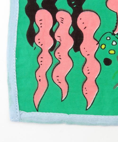bpr BEAMS（ビーピーアール ビームス ）の「BEAMS / SEA SEAバンダナ（バンダナ/スカーフ・メンズ・ホワイト/ピンク/グリーン/ブルー・ONE SIZE）」の18枚目の写真