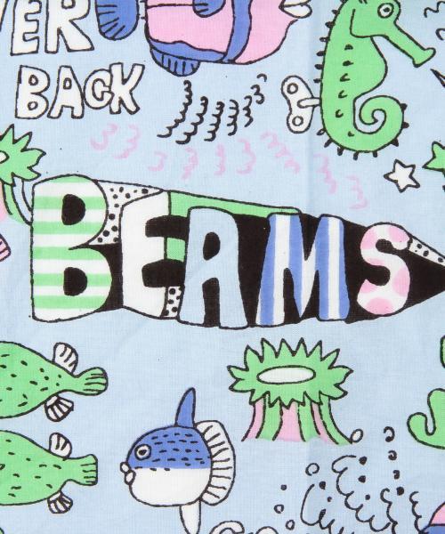 bpr BEAMS（ビーピーアール ビームス ）の「BEAMS / SEA SEAバンダナ（バンダナ/スカーフ・メンズ・ホワイト/ピンク/グリーン/ブルー・ONE SIZE）」の11枚目の写真