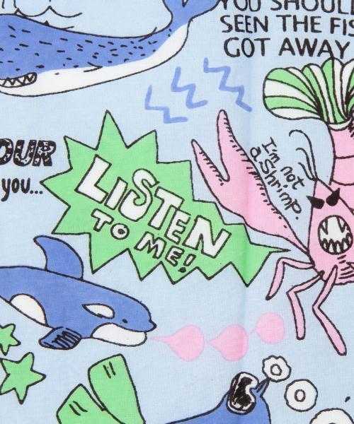 bpr BEAMS（ビーピーアール ビームス ）の「BEAMS / SEA SEAバンダナ（バンダナ/スカーフ・メンズ・ホワイト/ピンク/グリーン/ブルー・ONE SIZE）」の12枚目の写真