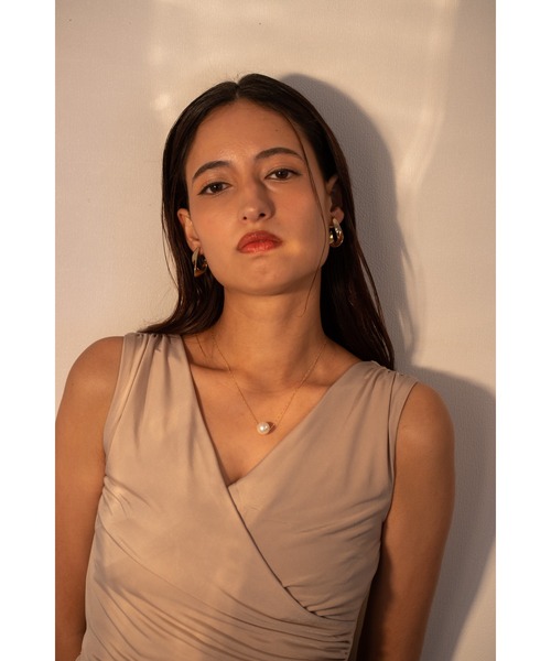 tone(トーン)の「【Belle】ツイストメタルバックキャッチピアス(両耳用)(MA)(ピアス(両耳用)・レディース・シルバー/ゴールド・FREE)」の8枚目の写真