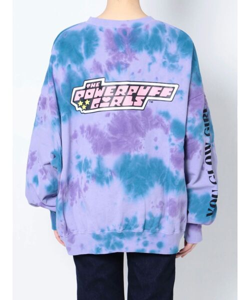 jouetie（ジュエティ）の「ThePowerpuffGirlsプルオーバー【コラボ/スウェット】（スウェット・レディース・グリーン/ピンク/パープル・MEDIUM）」の17枚目の写真