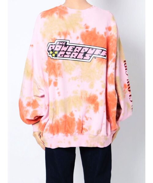 jouetie（ジュエティ）の「ThePowerpuffGirlsプルオーバー【コラボ/スウェット】（スウェット・レディース・グリーン/ピンク/パープル・MEDIUM）」の21枚目の写真
