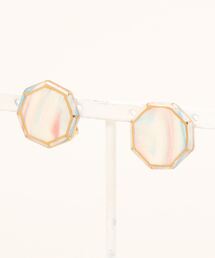 【IRODORI】練り込み模様のearring・八角