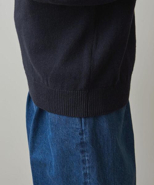 Steven Alan(スティーブンアラン)の「<Steven Alan> CTN HMP SKIPPER -LOOSE/ニット(ニット/セーター・メンズ・ネイビー/ダークグレー・S/M/L/XL)」の8枚目の写真