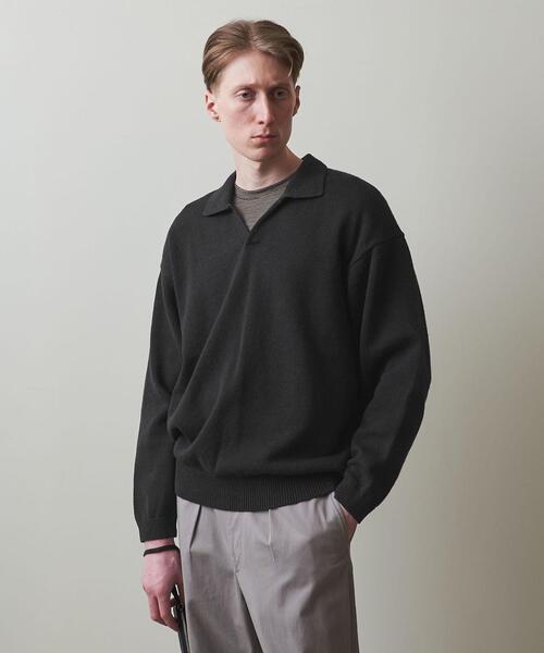 トップス Steven Alan CTN/HMP SKIPPER SHORT SLEEVE Steven Alan（スティーブンアラン）の「＜Steven Alan＞ CTN/HMP